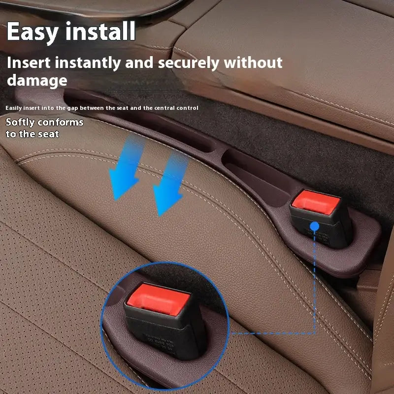Creative and Practical Automotive Interior Products: Car Seat Gap Plug Anti-leak Strip Multi-functional Storage Box