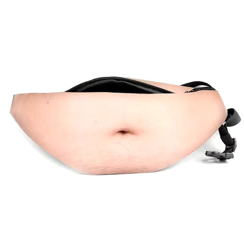 Funny Pop Dad Bod Money Belt Bag - Creative Fanny Pack for Women