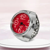 Creative Ring Watch Alloy Circular Dial Fashion Accessory