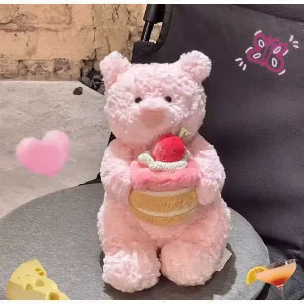Crimson Dragon Plush Toy Valentine Gift - DimGray