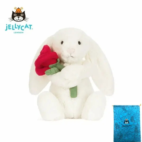Crimson Dragon Plush Toy Valentine Gift - Loving RabbiGift bag