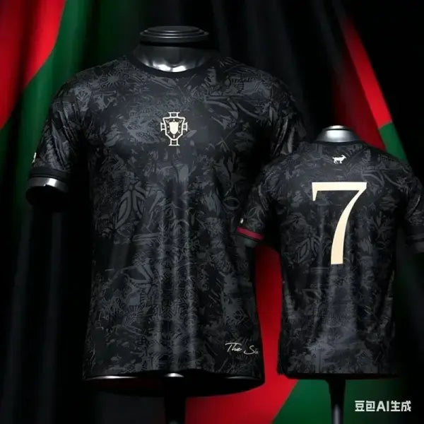 Cristiano Ronaldo 2026 Commemorative Jersey Breathable Family Matching Kit