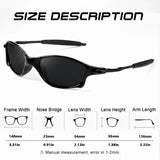 Crixalis Rectangle Sunglasses UV400 Outdoor Sports