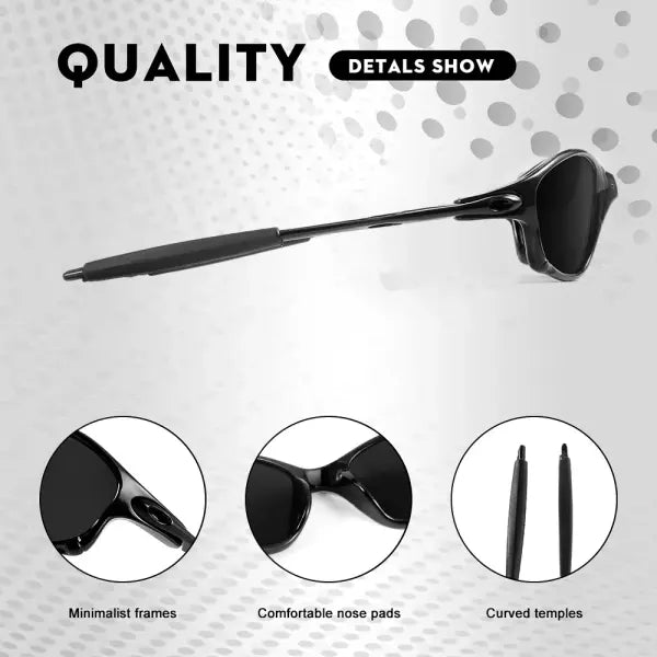Crixalis Rectangle Sunglasses UV400 Outdoor Sports