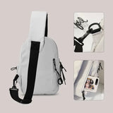 Water Resistance Nylon Crossbody Bag for Cycling