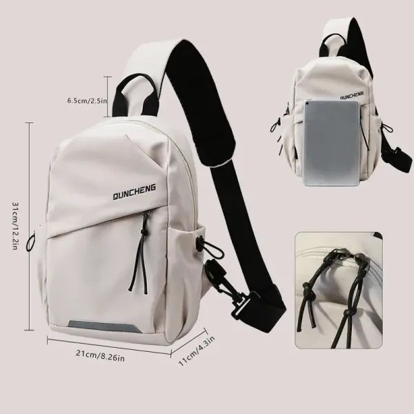 Water Resistance Nylon Crossbody Bag for Cycling