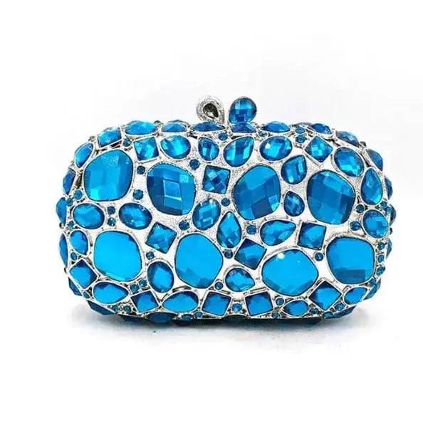 Crystal Evening Bag: Luxury Diamond Party Clutch for Weddings & Events - As Picture Shows 23