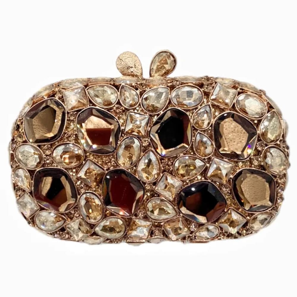 Crystal Evening Bag: Luxury Diamond Party Clutch for Weddings & Events - As Picture Shows 9