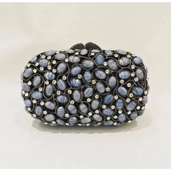 Crystal Evening Bag: Luxury Diamond Party Clutch for Weddings & Events - As Picture Shows 16