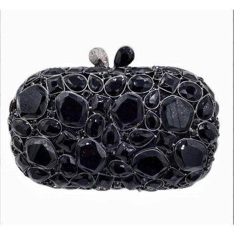 Crystal Evening Bag: Luxury Diamond Party Clutch for Weddings & Events - As Picture Shows 22