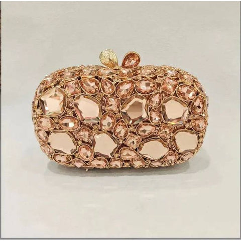 Crystal Evening Bag: Luxury Diamond Party Clutch for Weddings & Events