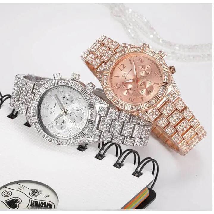 Crystal Quartz Watch