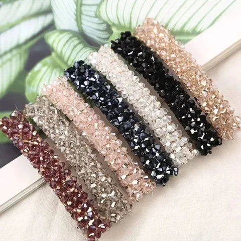 Crystal Spring Hair Clips