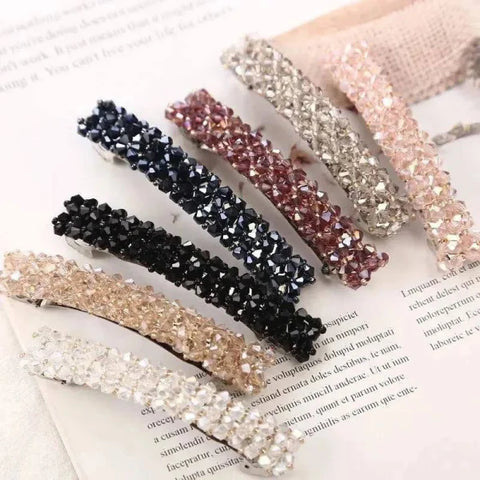 Crystal Spring Hair Clips