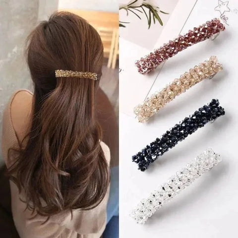 Crystal Spring Hair Clips