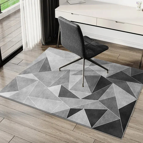 Crystal Velvet Carpet - Living Room & Bedroom Floor Mat for Desk Chair & Home Decor - SJR8 / 160X230CM (5.3X7.6FT