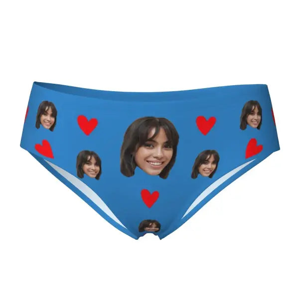 Custom Photo Briefs Panties S-4XL Breathable Personalized Gift - 10 / M