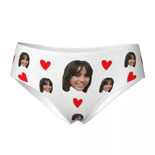 Custom Photo Briefs Panties S-4XL Breathable Personalized Gift - 11 / M