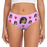 Custom Photo Briefs Panties S-4XL Breathable Personalized Gift
