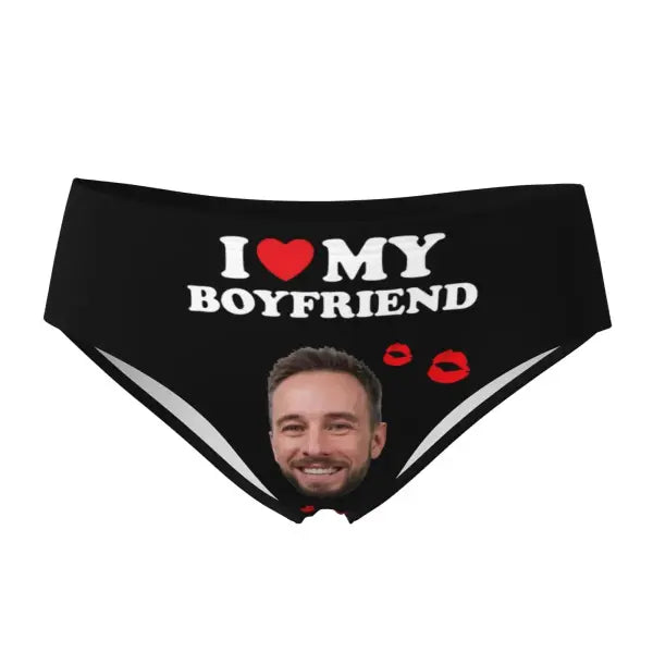Custom Photo Briefs Panties S-4XL Breathable Personalized Gift - 3 / M