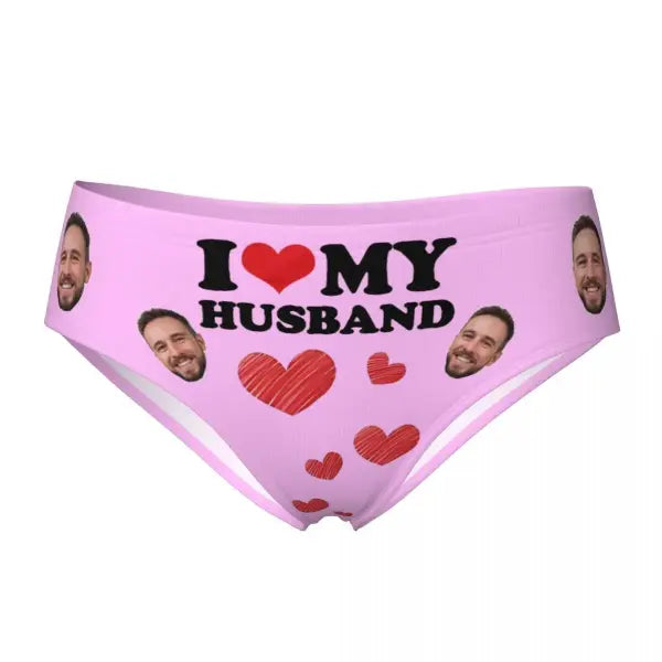 Custom Photo Briefs Panties S-4XL Breathable Personalized Gift - 5 / M