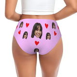 Custom Photo Briefs Panties S-4XL Breathable Personalized Gift