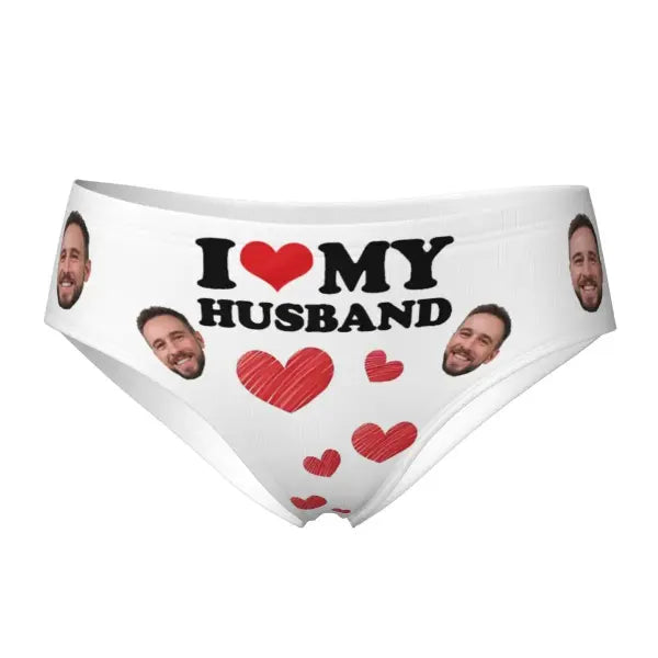 Custom Photo Briefs Panties S-4XL Breathable Personalized Gift - 6 / M