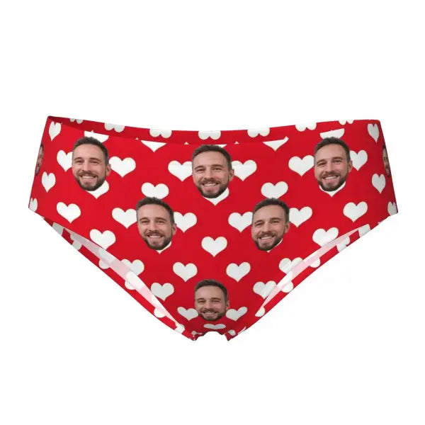 Custom Photo Briefs Panties S-4XL Breathable Personalized Gift - 8 / M