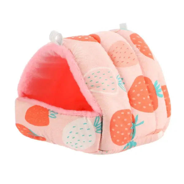 Cute Cartoon Mini Guinea Pig Nest Warm Plush Hamster House & Soft Small Animal Bed - 6 / XL