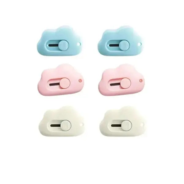 Paper Cutting Machine Portable Plastic Mini – Cute Rabbit Hand Tool Parts - 6pcs mixed