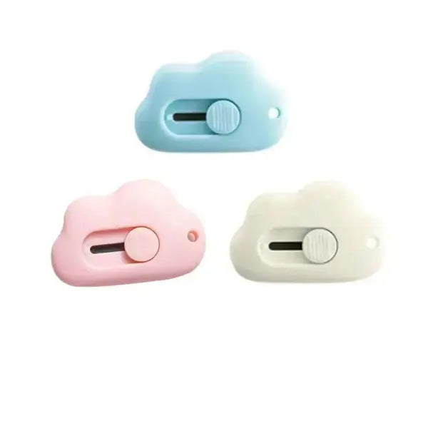 Paper Cutting Machine Portable Plastic Mini – Cute Rabbit Hand Tool Parts - 3pcs mixed