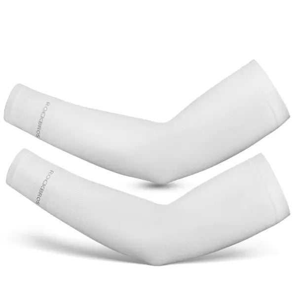 Cycling Arm Sleeves Ice Silk Material UV Protection Outdoor Sports - XT9002W / 3 pair