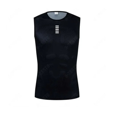 Cycling Base Layer Reflective Jersey - Quick-Dry Men’s Sport Vest - Himpall