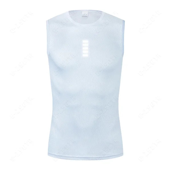 Cycling Base Layer Reflective Jersey - Quick-Dry Men’s Sport Vest - Himpall