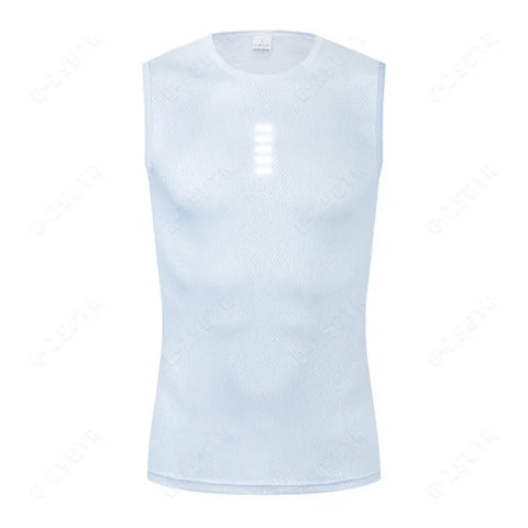 Cycling Base Layer Reflective Jersey - Quick-Dry Men’s Sport Vest - Himpall
