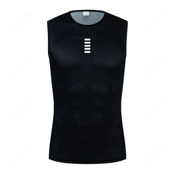 Cycling Base Layer Reflective Jersey - Quick-Dry Men’s Sport Vest - Himpall