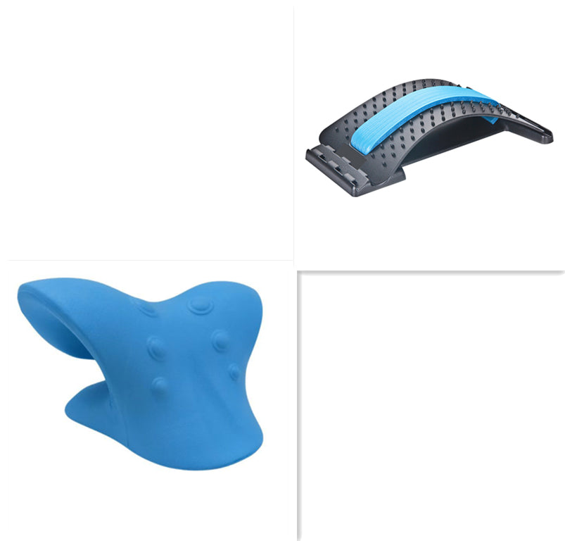 Multifunctional Manual Six-wheel Neck Massager Massage Relieve Roller Massage Tool - Set2