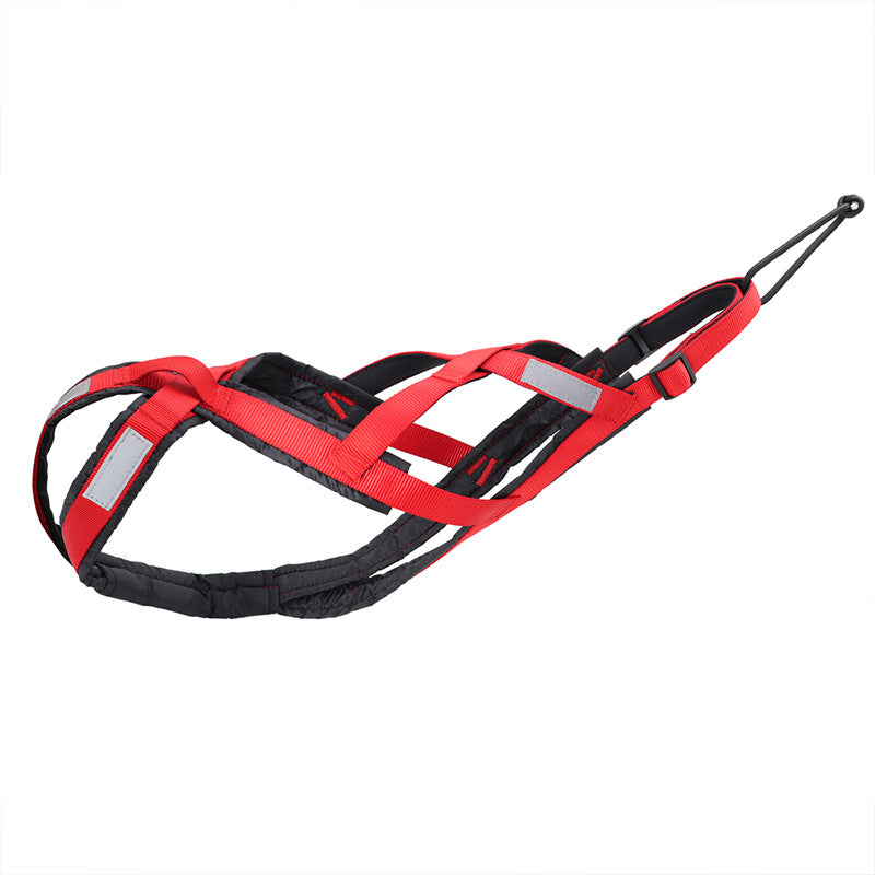 Large Dog Vest Alaska Sled Dog Hand Holding Rope - Hair Remover