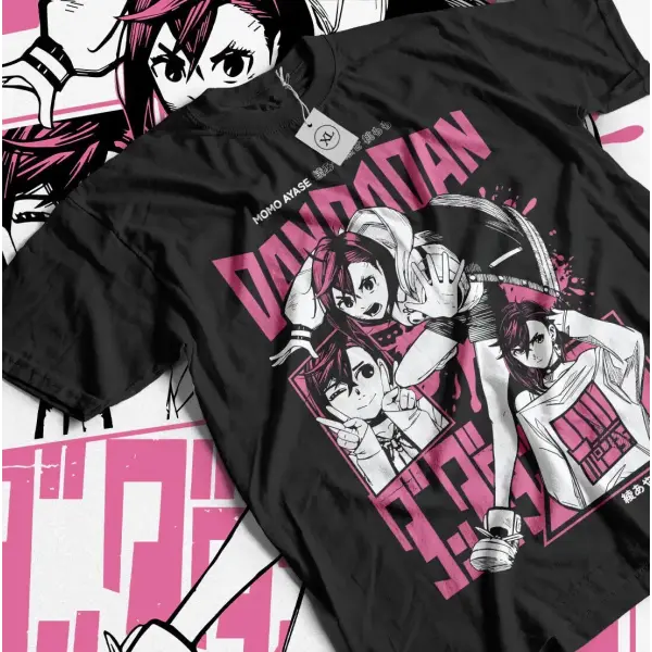 Dandadan Seiko Ayase T-Shirt – Momo Anime Graphic Tee for Women | Cosplay Gift All Sizes - QL251B Black / XS