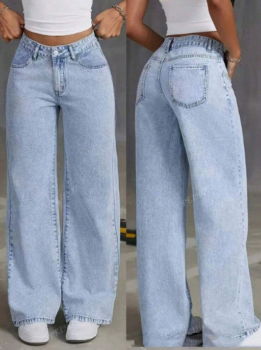 Sweet And Spicy Style High Waist Straight Jeans Women’s Clothing
