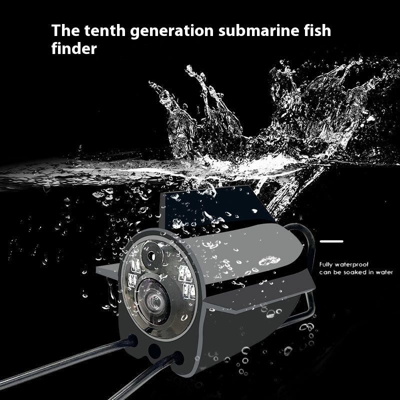 HD Fish Finder Camera with Underwater Temperature Sensing - Hair Remover