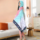 Demon Slayer Blanket Plaid Anime Kimetsu No Yaiba Cosplay Prop Tanjirou Custom Women Pajamas Shinobu Adult Bathrobe