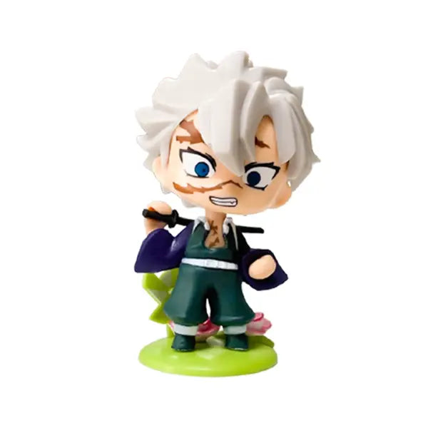 Demon Slayer Tanjiro Kamado Nezuko anime cartoon figure blind box creative personalized statue model ornament surprise
