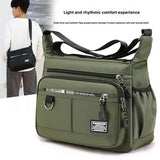 Oxford Shoulder Bag Large Capacity Unisex Casual Messenger Bag