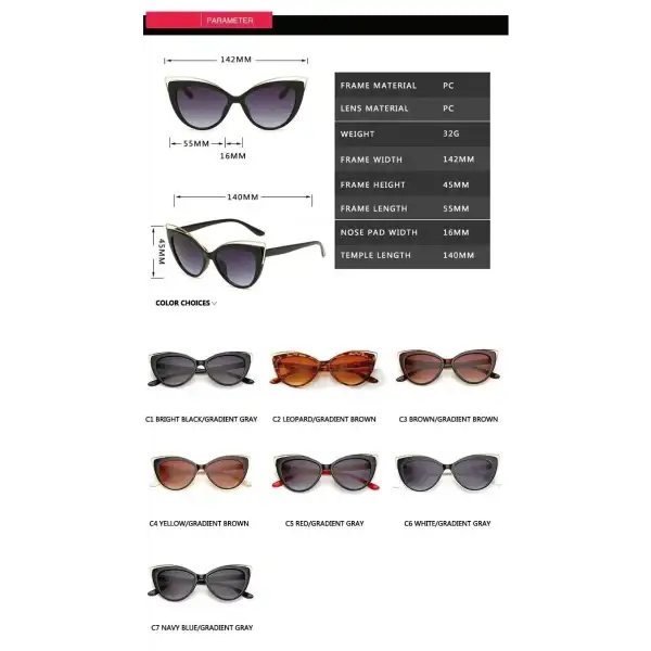 Designer Cat Eye Sunglasses as the Ultimate Fashion Statement - Himpall