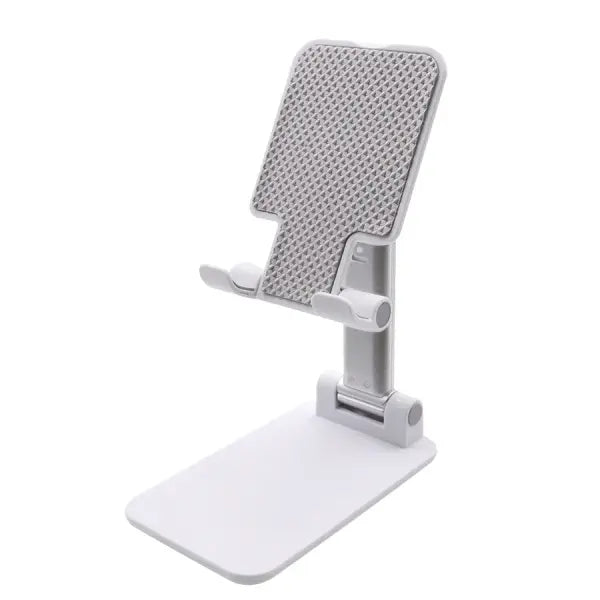Desktop Phone Holder Stand Flexible Adjustable – Hands Free Lazy Bracket - WHITE