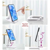 Desktop Phone Holder Stand Tablet Lazy Mount Tablet Flexible Adjustable Live Lazy Bracket For iPhone 17 16 15 14