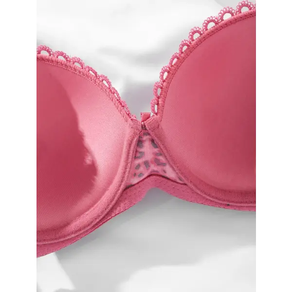 Diana Rose Leopard print Push Up Bra For Women With steel ring B Cup Bra Lady’s Underwear High Quality