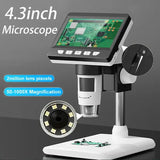 Digital microscope 4.3 Inch IPS Screen for PCB repair