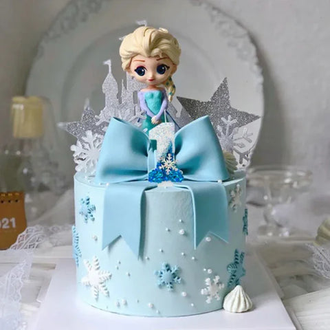 Disney Frozen Glitter Number Candles for Birthday Party or Special Occasion